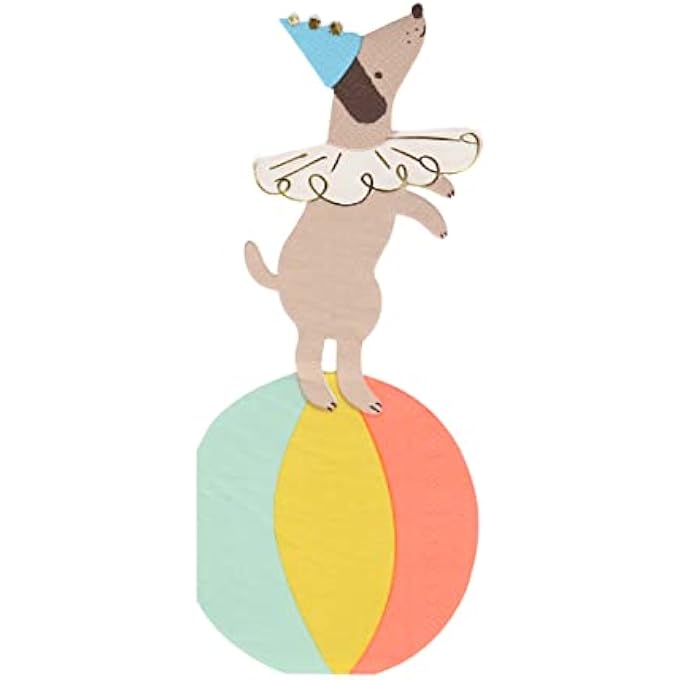 CIRCUS DOG NAPKINS - Image 1